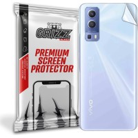 GrizzGlass SatinSkin Back Protector voor Vivo Y52 5G - Transparant