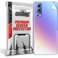 GrizzGlass SatinSkin Back Protector voor Vivo Y72 5G - Transparant