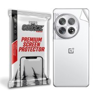 GrizzGlass SatinSkin Back Protector voor OnePlus 12 - Transparant