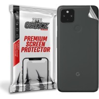 GrizzGlass SatinSkin Back Protector voor Google Pixel 5a - Transparant
