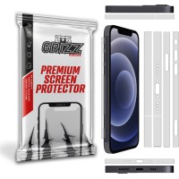 GrizzGlass Ultra Side Protector voor Apple iPhone 12 Pro - Transparant