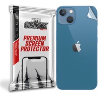 GrizzGlass UltraSkin Back Protector voor Apple iPhone 13 - Transparant