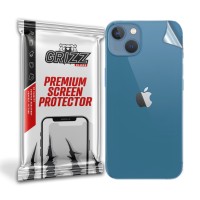 GrizzGlass UltraSkin Back Protector voor Apple iPhone 15 Plus/14 Plus - Transparant