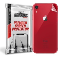 GrizzGlass UltraSkin Back Protector voor Apple iPhone XR - Transparant