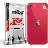 GrizzGlass UltraSkin Back Protector voor Apple iPhone SE 2022 - Transparant