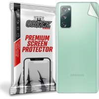 GrizzGlass UltraSkin Back Protector voor Samsung Galaxy S20 FE - Transparant