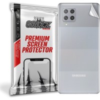GrizzGlass UltraSkin Back Protector voor Samsung Galaxy A42 - Transparant