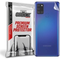 GrizzGlass UltraSkin Back Protector voor Samsung Galaxy A21s - Transparant