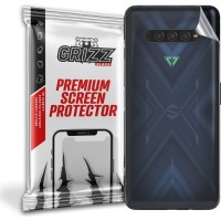 GrizzGlass UltraSkin Back Protector voor Xiaomi Black Shark 4 - Transparant