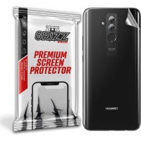 GrizzGlass UltraSkin Back Protector voor Huawei Mate 20 Lite - Transparant