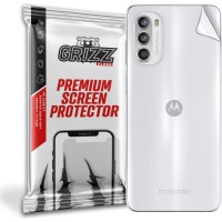 GrizzGlass UltraSkin Back Protector voor Motorola Moto G52 - Transparant