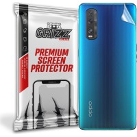 GrizzGlass UltraSkin Back Protector voor Oppo Find X2 - Transparant