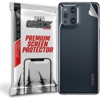 GrizzGlass UltraSkin Back Protector voor Oppo Find X3 - Transparant