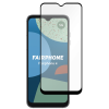 Just in Case Full Cover Gehard Glas Screenprotector voor Fairphone 4 - Zwart