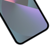 Just in Case Full Cover Gehard Glas Screenprotector voor Apple iPhone 13 / iPhone 13 Pro - Zwart