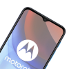 Just in Case Full Cover Gehard Glas Screenprotector voor Motorola Moto E7i Power - Zwart