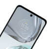 Just in Case Full Cover Gehard Glas Screenprotector voor Motorola Moto G62 5G - Zwart