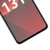 Just in Case Full Cover Gehard Glas Screenprotector voor Xiaomi 13T/13T Pro - Zwart