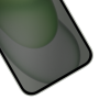Just in Case Gehard Glas Privacy Screenprotector voor Apple iPhone 15 Plus - Zwart