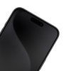 Just in Case Gehard Glas Privacy Screenprotector voor Apple iPhone 15 Pro Max - Zwart