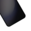 Just in Case Gehard Glas Privacy Screenprotector voor Samsung Galaxy S23 FE - Zwart
