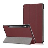 Techsuit FoldPro tablethoes voor Samsung Galaxy Tab S8/S7 - Bordeaux