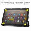 Techsuit FoldPro tablethoes voor Amazon Fire HD 10 2021 / Fire HD 10 Plus 2021 - Zwart