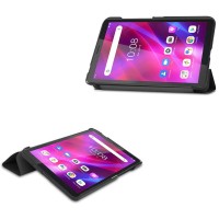 Just in Case Smart Tri-Fold tablethoes voor Lenovo Tab M7 Gen 3 - Do Not Touch