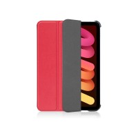 Just in Case Smart Tri-Fold tablethoes voor Apple iPad Mini 6 - Rood