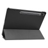 Just in Case Smart Tri-Fold tablethoes voor Samsung Galaxy Tab S8 Plus - Zwart