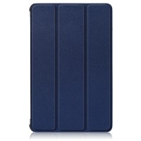 Just in Case Smart Tri-Fold tablethoes voor Lenovo Tab K10 - Blauw