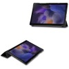 Just in Case Smart Tri-Fold tablethoes voor Samsung Galaxy Tab A8 - Zwart