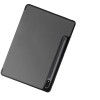 Just in Case Smart Tri-Fold tablethoes met Penhouder voor Samsung Galaxy Tab S7 - Grijs