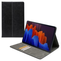 Mobilize Premium Folio tablethoes voor Samsung Galaxy Tab S8 Plus/S7 Plus/S7 FE - Zwart