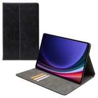 Mobilize Premium Folio tablethoes voor Samsung Galaxy Tab S9 FE Plus/S9 Plus - Zwart