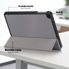 Techsuit FoldPro tablethoes voor Huawei MatePad SE - Blauw