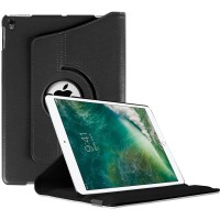 Just in Case Rotating 360 Case tablethoes voor Apple iPad Pro 12.9 2017 - Zwart