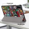 Techsuit FoldPro tablethoes voor HONOR Pad X9/X8 Pro - Urban Vibe