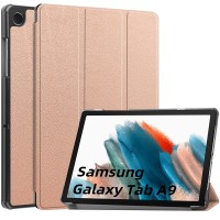 Techsuit FoldPro tablethoes voor Samsung Galaxy Tab A9 - Roségoud