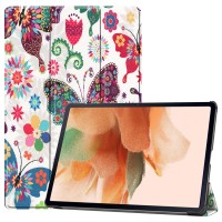 Techsuit FoldPro tablethoes voor Samsung Galaxy Tab S8 Plus/S7 Plus/S7 FE - Butterfly