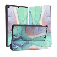 Techsuit FoldPro tablethoes voor Apple iPad 2021/2020/2019 - Green Time