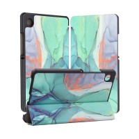 Techsuit FoldPro tablethoes voor Samsung Galaxy Tab A9 - Green Time