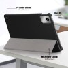 Techsuit FoldPro tablethoes voor Lenovo Tab M11 - Zwart