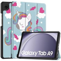 Techsuit FoldPro tablethoes voor Samsung Galaxy Tab A9 - Unicorn