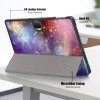 Techsuit FoldPro tablethoes voor HONOR Pad 9 - Galaxy
