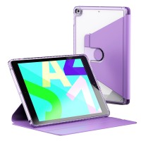 Techsuit Crystal Vision tablethoes voor Apple iPad 2021/2020/2019 - Paars