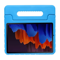 Just in Case Classic Kids Case tablethoes voor Samsung Galaxy Tab S7 Plus - Blauw