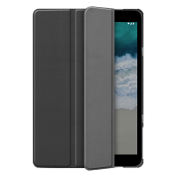 Just in Case Smart Tri-Fold tablethoes voor Nokia T10 - Zwart