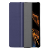Just in Case Smart Tri-Fold tablethoes voor Samsung Galaxy Tab S8 Ultra - Blauw