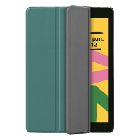 Just in Case Smart Tri-Fold tablethoes voor Apple iPad 2021/2020/2019 - Groen